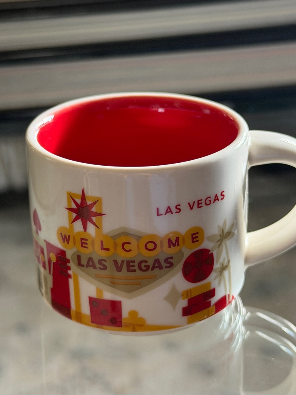Starbucks Las Vegas you are here Ceramic espresso 2 ounce Coffee Mug 2018